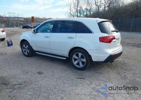 2012 Acura Mdx Technology Package из США, поврежденный, VIN 2HNYD2H42CH527140